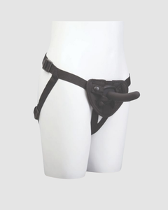 Me You Us Pegging Harness Kit featuring adjustable strap-on harness with interchangeable O-rings for versatile use.