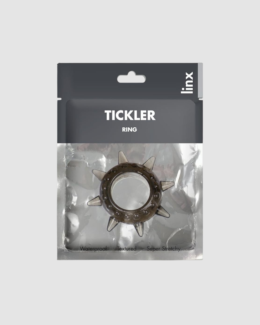 Textured Me You Us cock ring with varied designs, waterproof and super stretchy, designed for enhanced stimulation.
