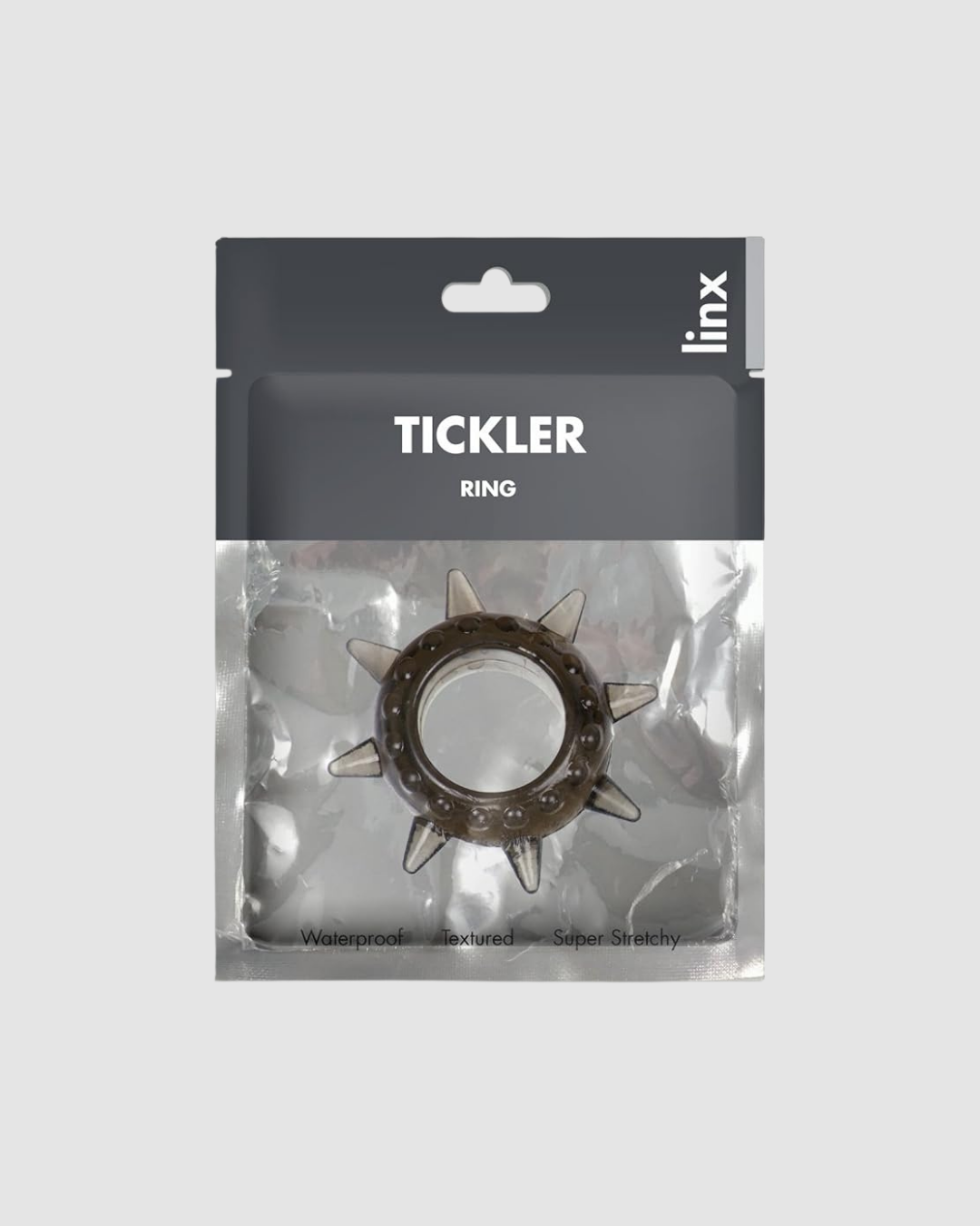 Textured Me You Us cock ring with varied designs, waterproof and super stretchy, designed for enhanced stimulation.