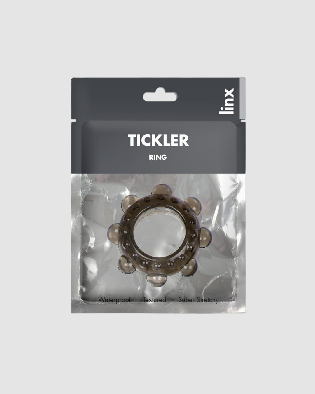 Textured Cock Ring With Varied Textures For Stimulation, Waterproof, Super Stretchy, Random Designs