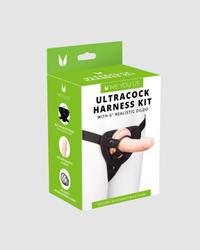 The Me You Us Ultracock Strap On Harness Kit displayed with an emphasis on its versatility, offering new heights of ecstasy for couples and solo play.