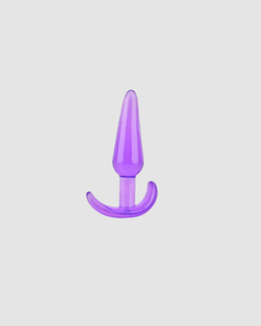 All four butt plugs displayed together from the Loving Joy Butt Plug Training Kit, highlighting their varying sizes and elegant design.