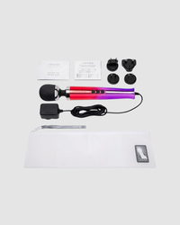 Le Wand Ombre Diecast Luxury Vibrating Massager featuring its sleek appearance, designed for those who seek a distinguished luxury vibrating massager experience.