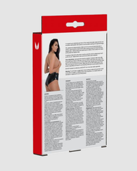 Stunning image of Me You Us Latex Crotchless Panties showing their curve-enhancing fit and versatility as both lingerie and fetish wear.