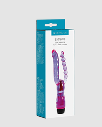 Waterproof Extreme Dual Penetrator Vibrator ideal for adventurous exploration in the bath or shower.