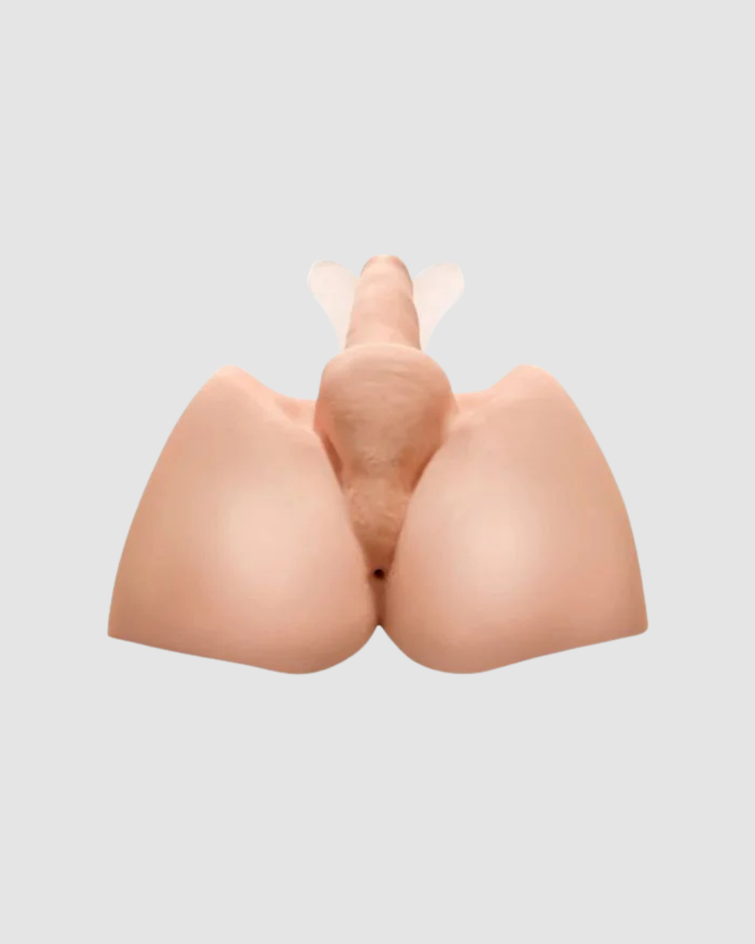 PDX Male Dirty Talk Interactive Fuck Him Silly Masturbator in light skin tone, showcasing the luxurious design of this interactive masturbator.