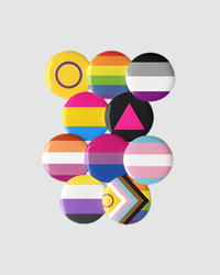 Pride Pin Badges by Swing Bling