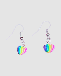 Rainbow Drop Earrings by Swing Bling