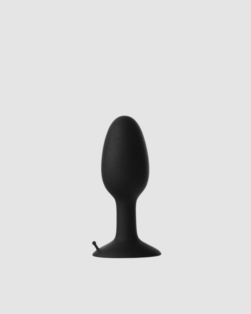 Prowler RED oscillating weighted butt plug in three sizes, smooth silicone material, designed for comfortable anal stimulation.