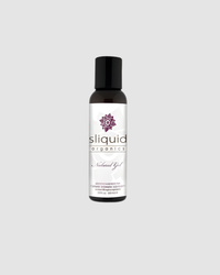 Sliquid Organics Natural Gel Thick Lubricant 59ml – Water-Based, Vegan, Hypoallergenic, Organic Botanicals
