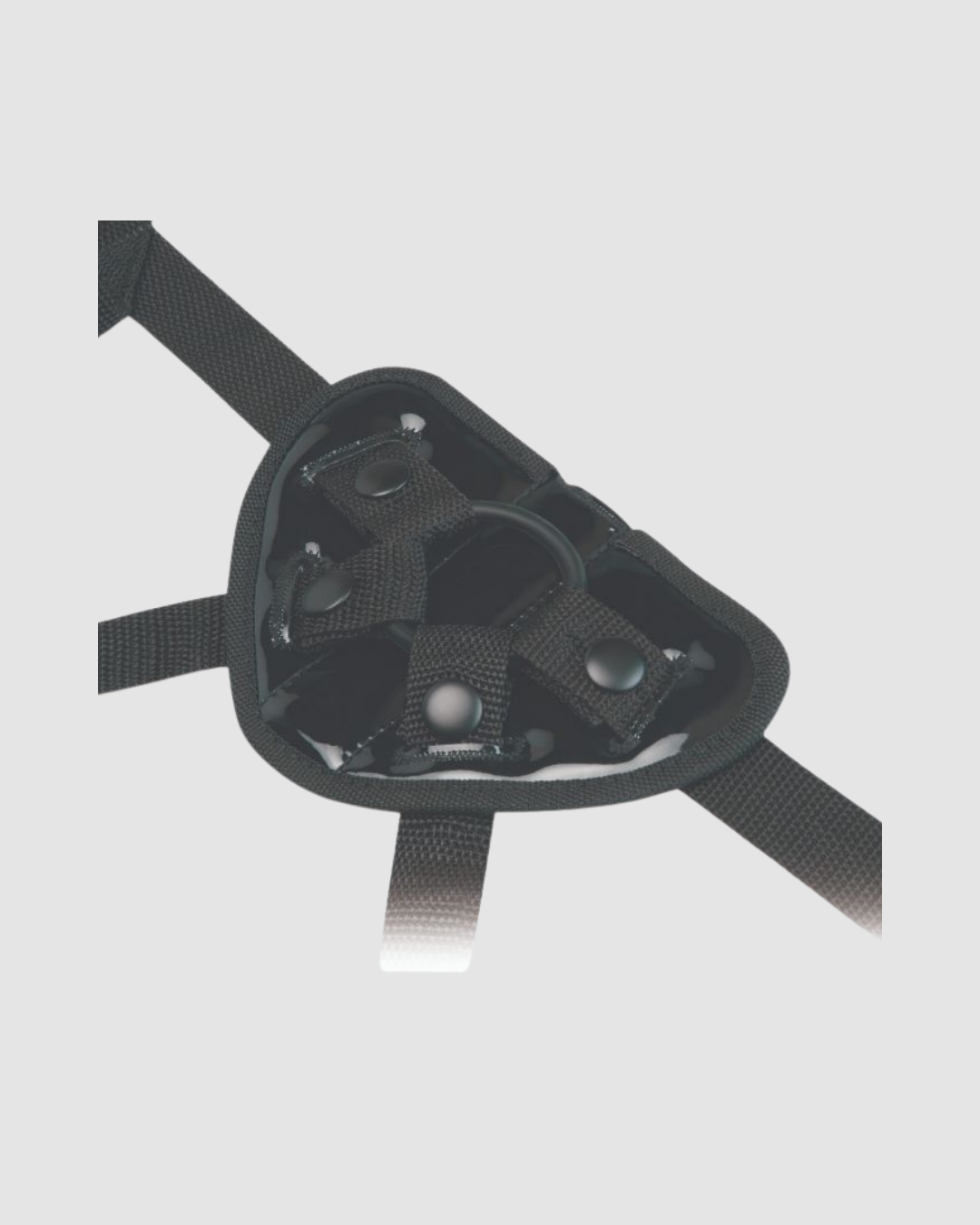 Detailed view of the Me You Us Complete Harness Kit's components, highlighting the quality and design of both dildos.