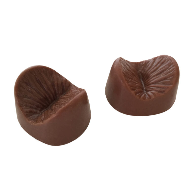 Luxury Edible Anus Chocolates for a unique gourmet experience, featuring rich milk chocolate and crafted with attention to detail.