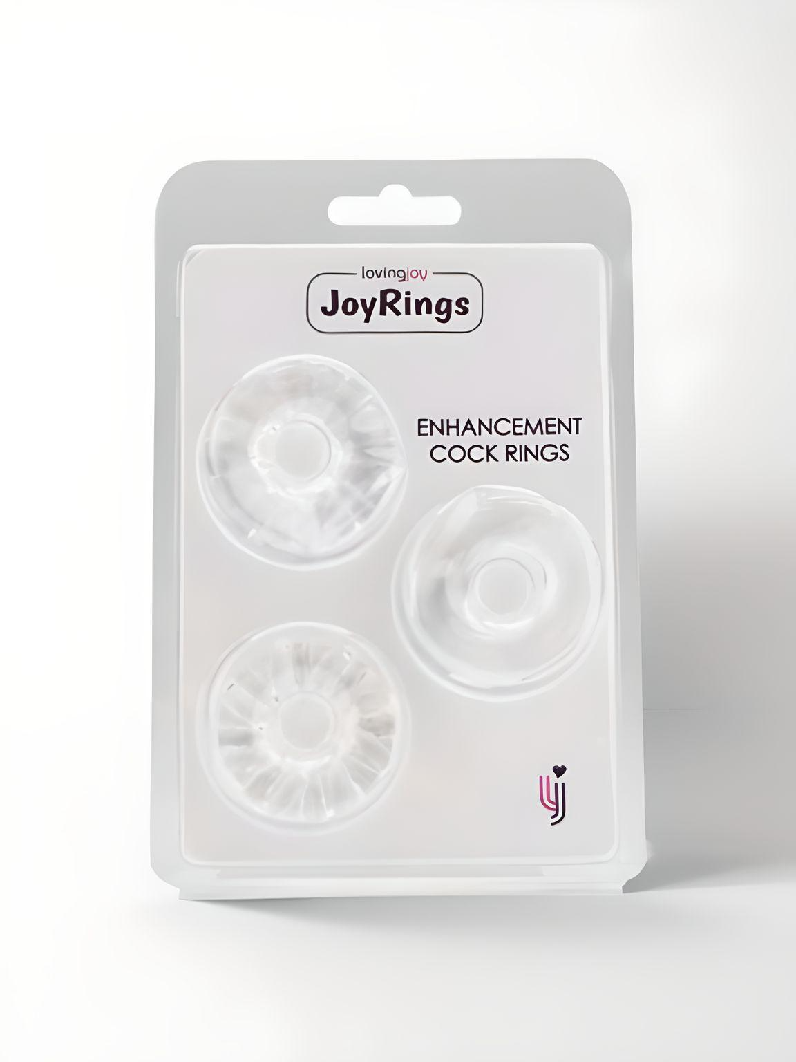 JoyRings Enhancement Cock Ring Set (3 Pack)