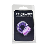 Rev-Rings Single Speed Stretchy Vibrating Cock ring