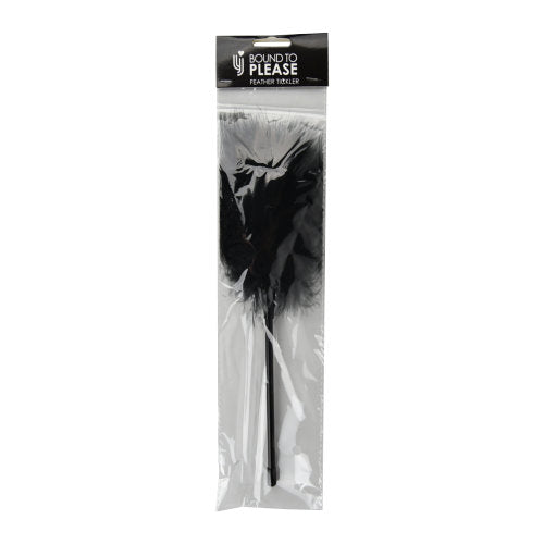 Feather Tickler - Hypnotic Black Tickler for Intimate Sensations
