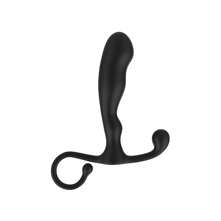 REV Rev-Pro Classic prostate massager with ergonomic design and rippled texture, 11cm insertable length, for comfortable prostate stimulation.