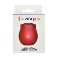 Rose Toy Clitoral Suction Vibrator – 10 Functions, USB Rechargeable, Waterproof Silicone