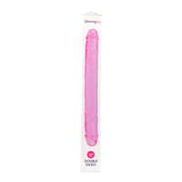 Thumbnail for LOVING JOY Realistic 12 Inch Double Dildo in Pink TPE - Dual-Ended Pleasure