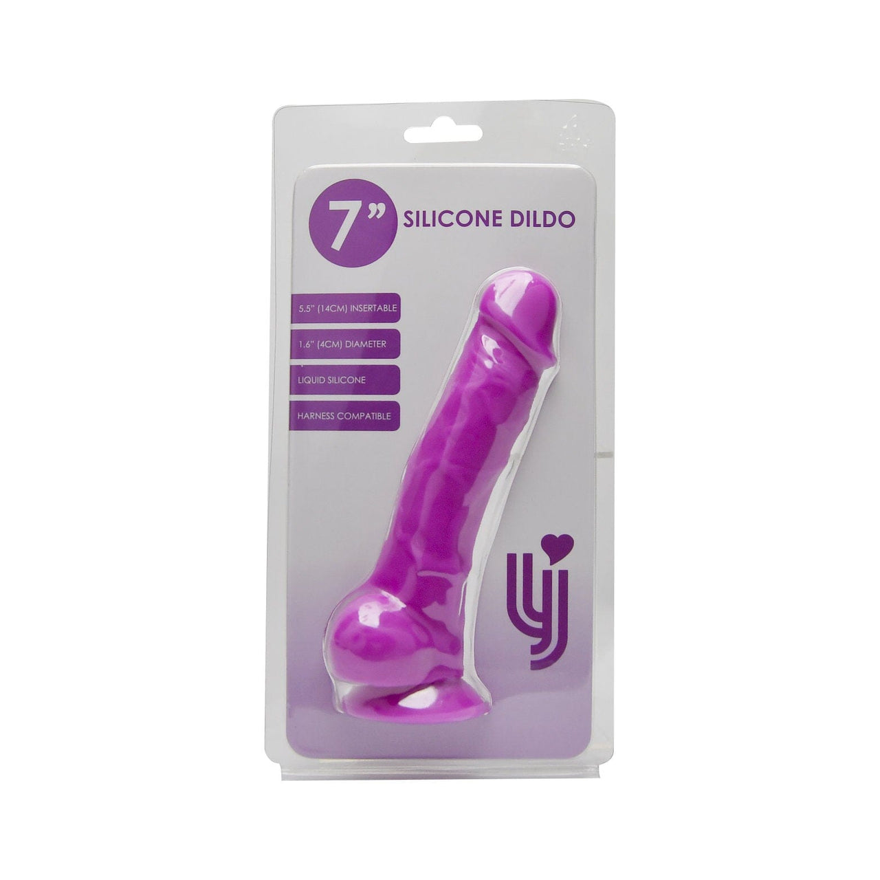 Dildo with Suction Cup and Balls
