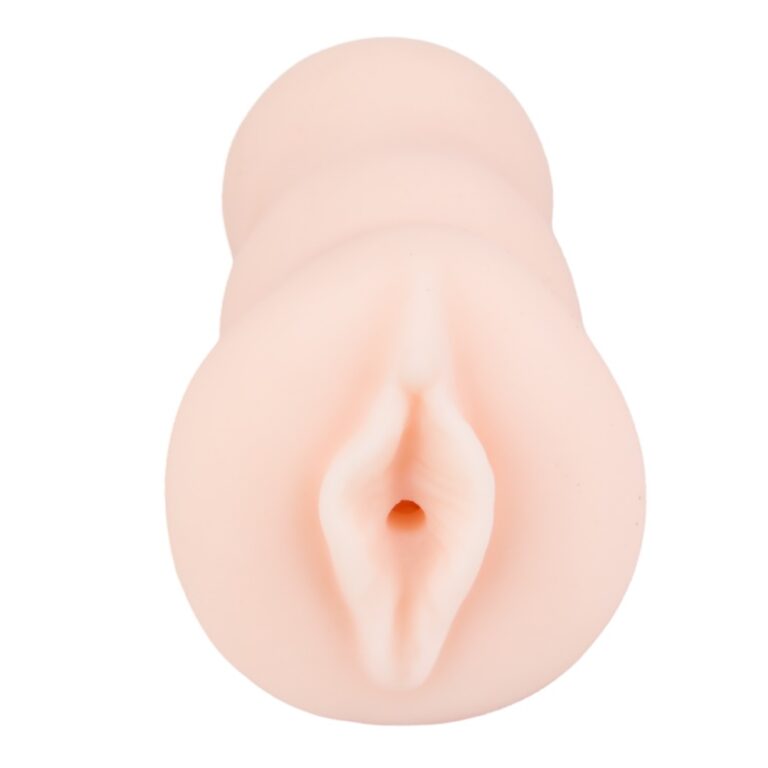 Loving Joy Dixie realistic vibrating male masturbator with textured interior and soft exterior for enhanced pleasure.
