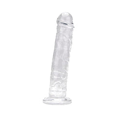 Big Jelly Dong-8.5 Inch Transparent Suction Cup Dildo | Realistic & Pleasurable