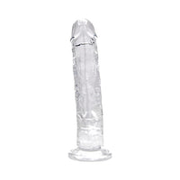 Large Jelly Dong-9.5 Inch Suction Cup Dildo - Realistic Texture & Hands-Free Play