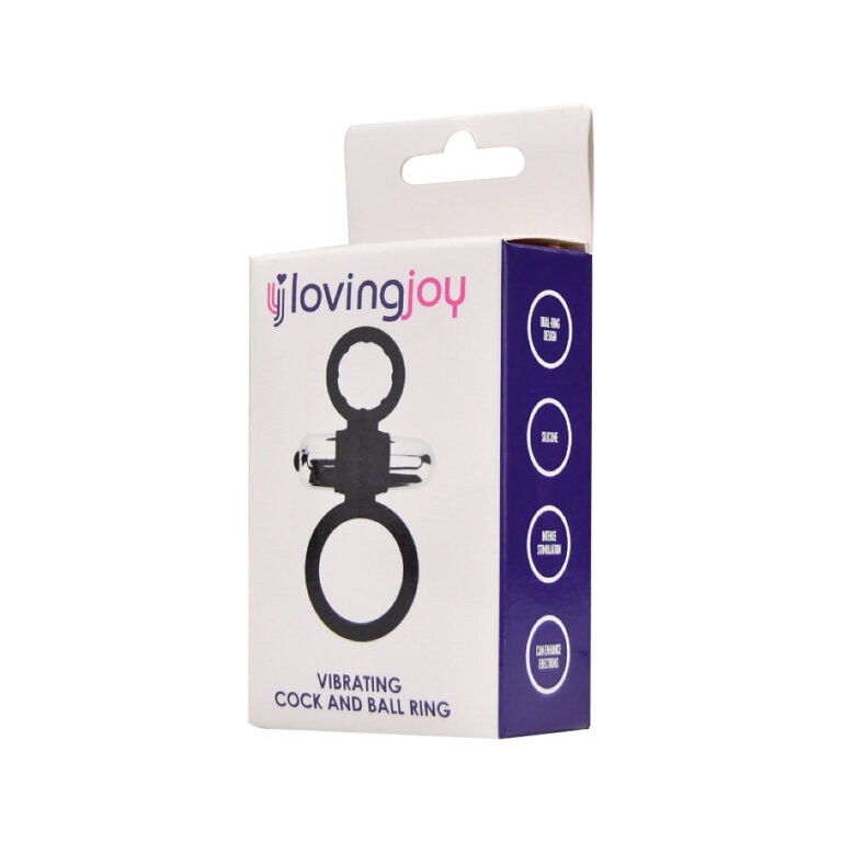 a packaging for a vibrating cock and ball ring