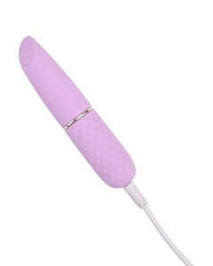 Nauti Petites 10-speed bullet vibrator with textured tip, USB rechargeable, discreet 4.25-inch design, ideal for personal pleasure.