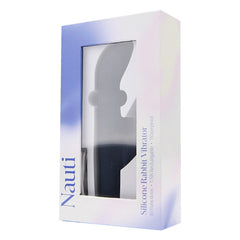 NAUTI 10-Function Silicone Rabbit Vibrator- Clitoral & G-Spot Stimulation