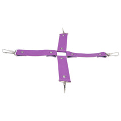 Bound to Play Bondage Kit Purple - 5 metre rope highlighting versatility in this elite bondage kit for couples.