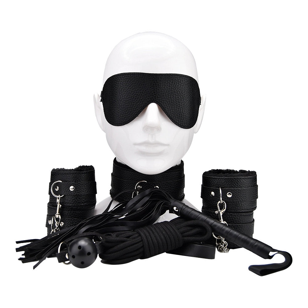 8-Piece Beginner Bondage Kit: Explore Kinky Fun Together