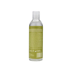 Loving Joy Nuru massage gel 250ml with seaweed and grape seed extract, shown from the back in a clear bottle for hydrating massage.