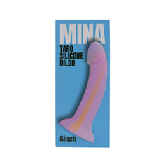 Mina Taro Silicone Dildo showcasing its lifelike texture and 7-inch total length for exquisite sensations.