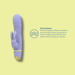 Mina Tide 5 Function Thrusting Rabbit Vibrator