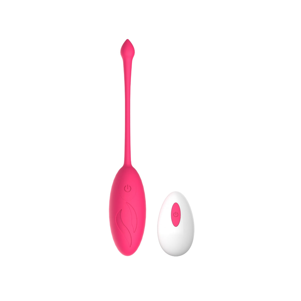 Mina Astral 10-function love egg by MINA, waterproof, USB rechargeable, remote-controlled, silky silicone for intimate pleasure.