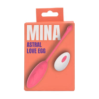 The luxurious packaging of the Mina Astral 10 Function Love Egg, perfect for gifting and personal indulgence.