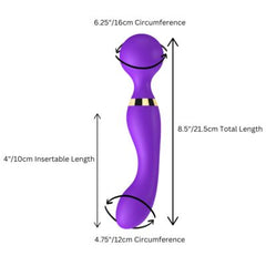 Loving Joy Dual Ended Vibrator - Luxurious Pleasure Tool for Intense Dual Stimulation