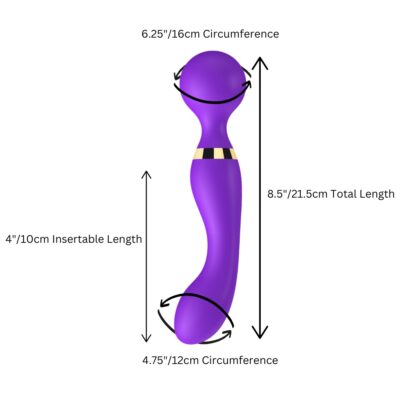 Loving Joy Dual Ended Vibrator - Luxurious Pleasure Tool for Intense Dual Stimulation