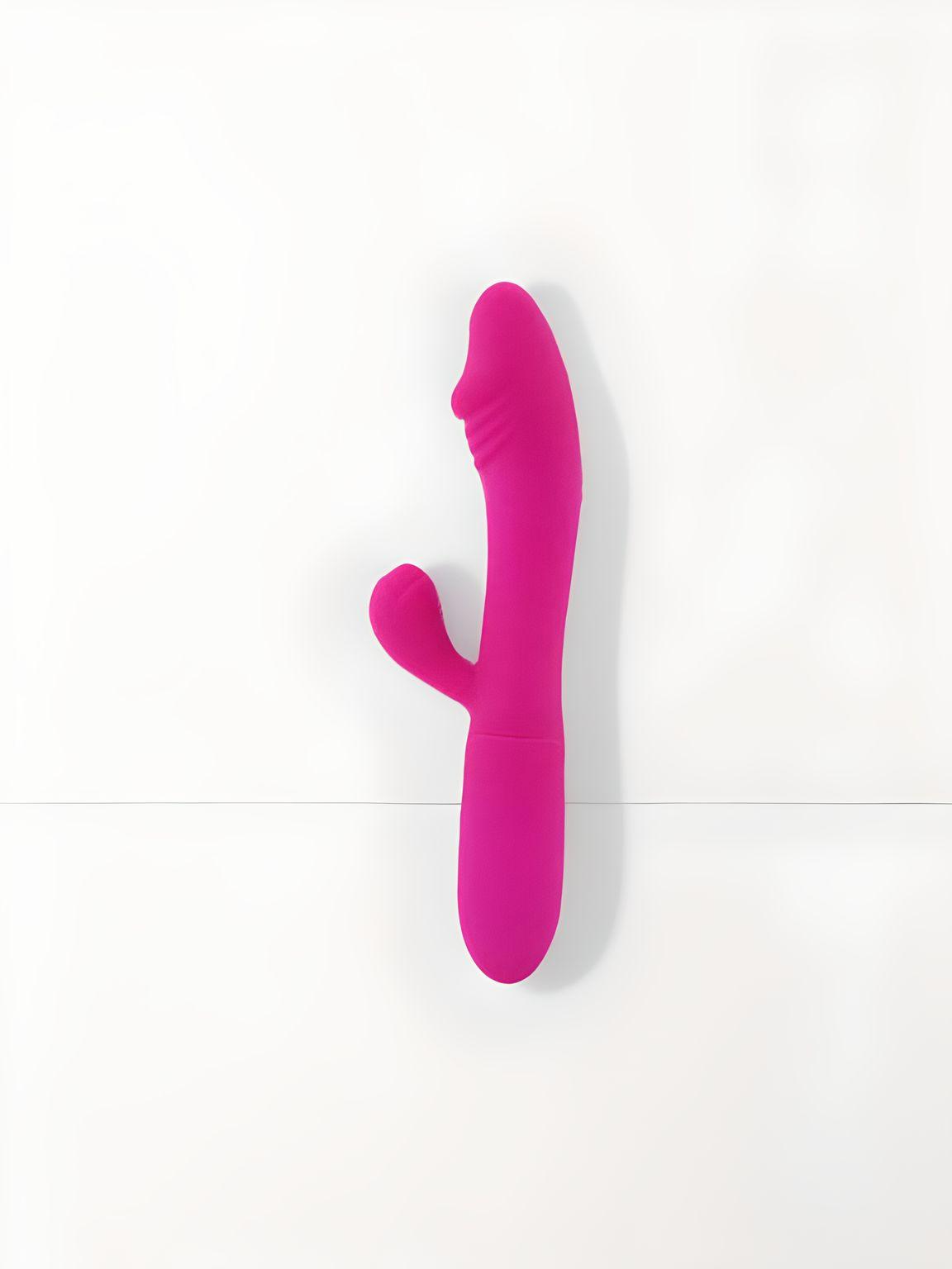 Mina Lover Rabbit Vibrator showcasing its elegant silicone design, ideal for luxurious pleasure.