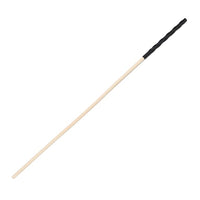 Close-up view of the Bound to Please Spanking Cane, highlighting the sleek PU handle for a comfortable grip during exquisite play.
