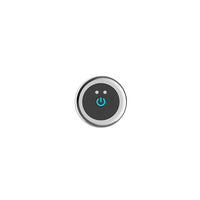 The Toosh Remote Controlled Metal Vibrating Butt Plug displayed with its remote control, ideal for couples seeking excitement in their intimate adventures.