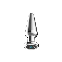 The Toosh Remote Controlled Metal Vibrating Butt Plug with a focus on its luxurious construction, inviting you to explore new boundaries of pleasure.