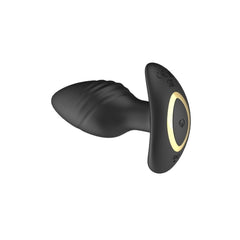 Detailed view of Toosh Remote Controlled Silicone Rotating & Vibrating Butt Plug's dimensions, tailored for those seeking the ultimate remote controlled butt plug experience.