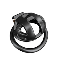 Full image of the Impound Sentinal Cock Cage, illustrating its dimensions and luxurious materials for ultimate comfort.