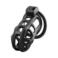 Impound Titan Cock Cage showcasing its elegant design and features for a luxurious chastity experience.