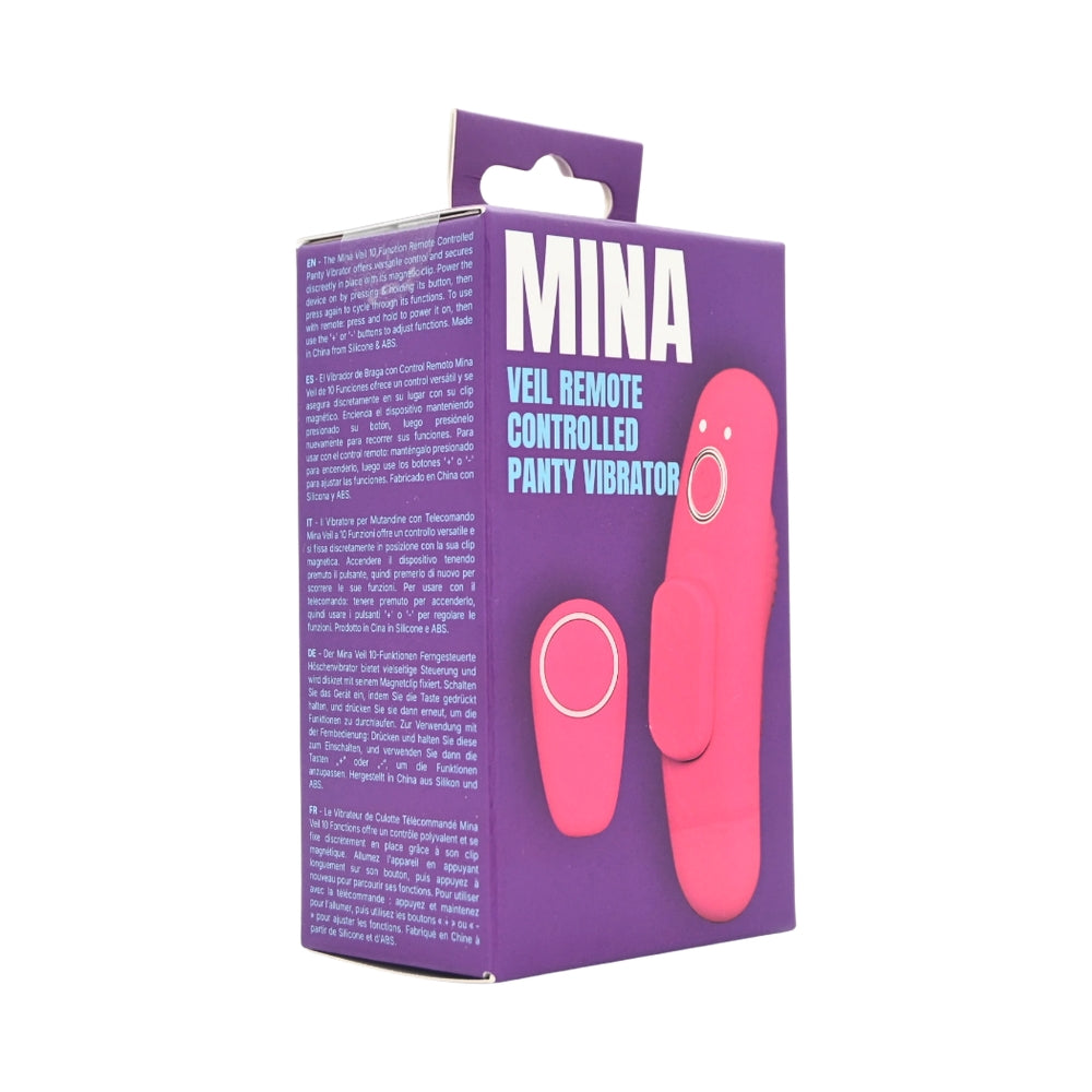 Mina Veil Remote Controlled Panty Vibrator - 10 Functions