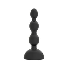 Toosh Remote Controlled Vibrating Anal Beads – Silicone Rechargeable, luxury view of the graduated bead design
