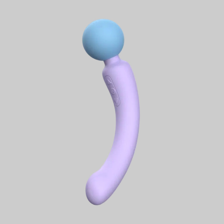 Mina Flow 10 Function Dual-Ended Rechargeable Wand Vibrator