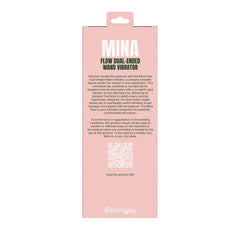 Mina Flow 10 Function Dual-Ended Rechargeable Wand Vibrator