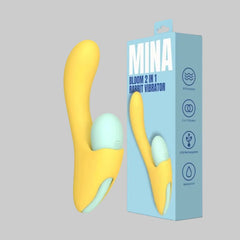 Mina Bloom 10 Function 2 in 1 Rechargeable Rabbit Vibrator
